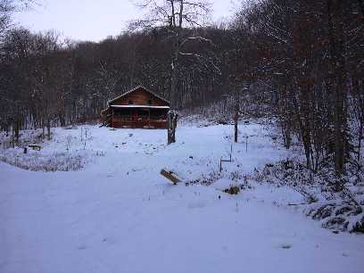 Camp on the east side of the trail